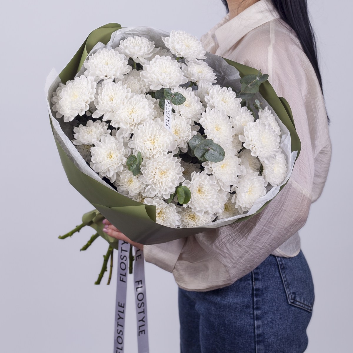 Букет кустовых хризантем